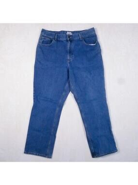 L.L. Bean Original Fit Straight Leg Jeans Sz 18 90s High Rise Mom Jeans Relaxed